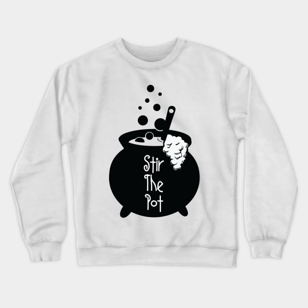 Real Witches Stir The Pot Crewneck Sweatshirt by MZeeDesigns